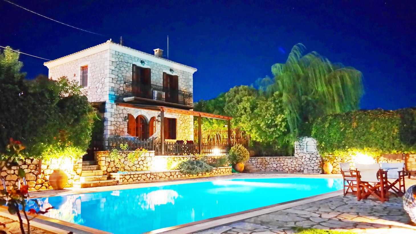 Lefkada Villas Villa Rental, 2 Bedrooms, Sleeps 24 on Lefkada around
